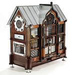 Декоративная антикварная клетка Wise Raven варинант исполнения - 2 | Loft Concept в Твери