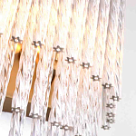 Бра с прозрачными стеклянными трубочками и металлическим основанием Nembus варинант исполнения - 2 | Loft Concept в Твери