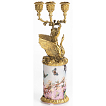 Фарфоровый подсвечник Лебедь с ангелом Asse варинант исполнения - 5 | Loft Concept в Твери