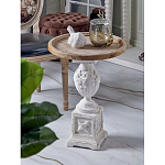 Приставной столик с резным античным узором Antique Engraving варинант исполнения - 8 | Loft Concept в Твери