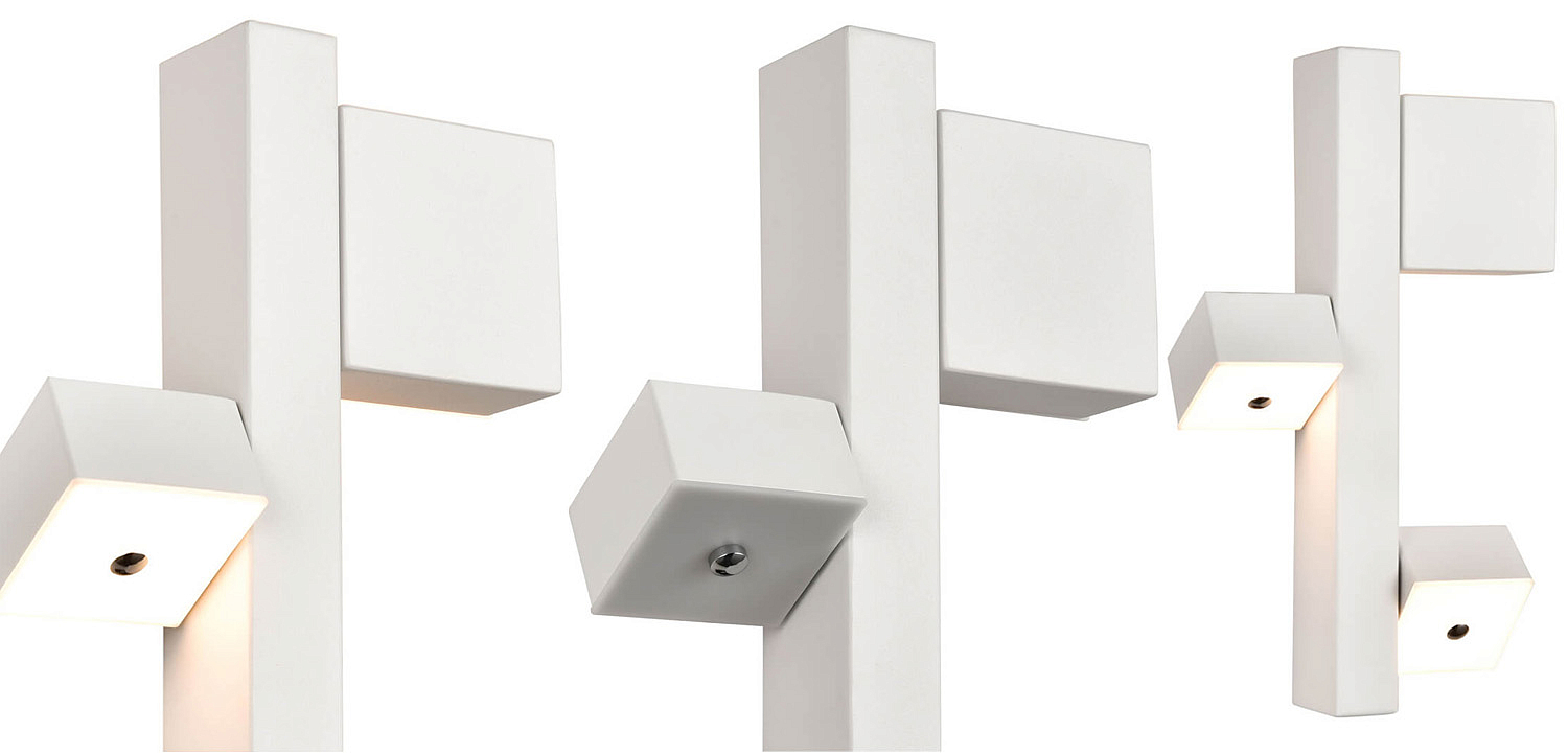 Бра Pohon White Squares Wall Lamp Бра Pohon White Squares Wall Lamp - Loft-Concept в Твери