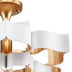 Люстра фигурная в сочетании белого и золотого цвета Shapes Inspired by Nature варинант исполнения - 1 | Loft Concept в Твери