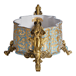 Чаша с орнаментом на бронзовых ножках в виде львов Eden Garden варинант исполнения - 4 | Loft Concept в Твери