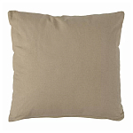 Подушка декоративная хлопковая бежевого цвета с абстрактным принтом Elysian Flow Sand варинант исполнения - 2 | Loft Concept в Твери