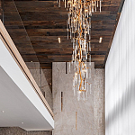 Люстра большая с прозрачными подвесками в форме капель Droplet Chandelier варинант исполнения - 2 | Loft Concept в Твери