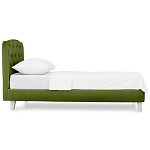 Кровать с мягким изголовьем Luna Palmer Bed варинант исполнения - 4 | Loft Concept в Твери