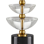 Настольная лампа с чашеобразными дисками на корпусе Glowing Waterfall варинант исполнения - 1 | Loft Concept в Твери