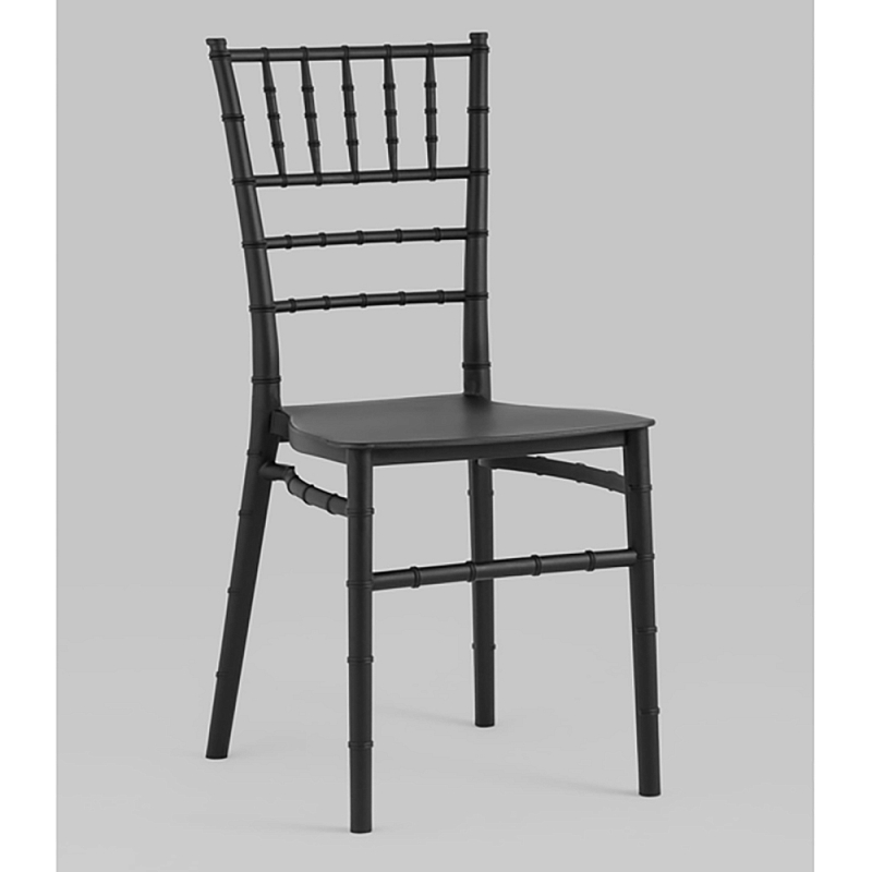 Стул Chiavari пластик черный Черный в Твери | Loft Concept 