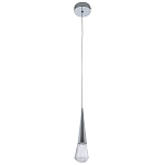 Подвесной светильник капля Acrylic Droplet Chrome Hanging Lamp варинант исполнения - 2 | Loft Concept в Твери