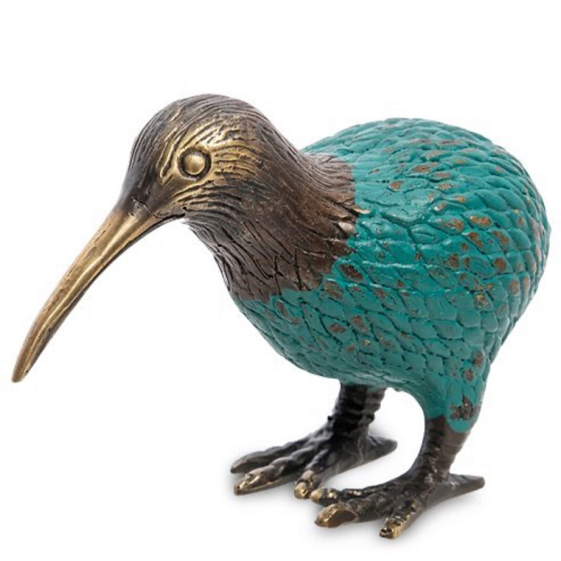 Статуэтка из бронзы в виде птицы Animals Bronze Бронзовый Зеленый в Твери | Loft Concept 