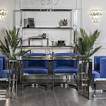 Стол обеденный металлический Weightlessness варинант исполнения - 4 | Loft Concept в Твери