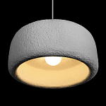 Подвесной светильник с круглым рельефным абажуром Sergey Makhno варинант исполнения - 5 | Loft Concept в Твери