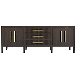 Большая VT-тумба Primo шпон темный орех варинант исполнения - 1 | Loft Concept в Твери