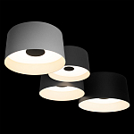 Потолочный светильник с 4-мя цилиндрическими абажурами белого серого и черного цвета Urban Dome варинант исполнения - 4 | Loft Concept в Твери