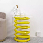 Дизайнерский журнальный стол на 2-х конусообразных ножках Epykopy варинант исполнения - 1 | Loft Concept в Твери