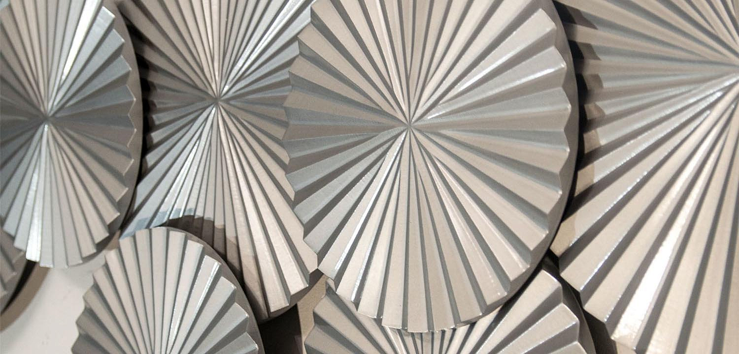 Арт-объект Apollo Silver Wall Plaque Disc 11 Арт-объект Apollo Silver Wall Plaque Disc 11 - Loft-Concept в Твери