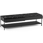 ТВ-тумба с мраморной столешницей Vayo Marble TV Stand варинант исполнения - 3 | Loft Concept в Твери