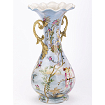 Ваза фарфоровая с попугаями Gaya варинант исполнения - 5 | Loft Concept в Твери