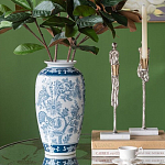 Ваза с синим цветочным орнаментом Blue & White Ornament  варинант исполнения - 5 | Loft Concept в Твери