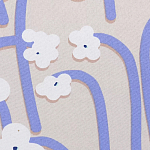 Подушка декоративная с цветочным принтом Blossom Essence Lily варинант исполнения - 3 | Loft Concept в Твери