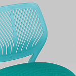 Яркий компьютерный стул Tropica Turquoise варинант исполнения - 7 | Loft Concept в Твери