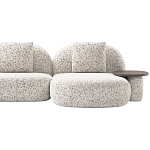 Модульный Диван Orus с кушеткой и столиком варинант исполнения - 5 | Loft Concept в Твери