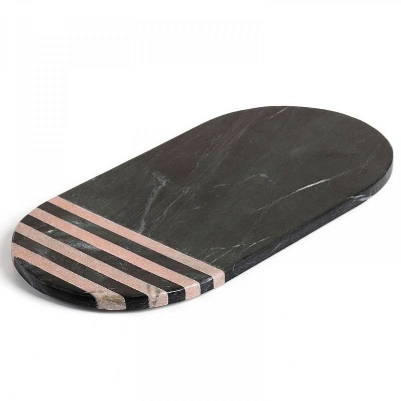 Разделочная доска Pink on Black Черный Розовый (Rose) Разделочная доска Pink on Black Черный Розовый (Rose) в Твери | Loft Concept