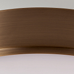 Потолочный светильник круглой формы с белым выпуклым матовым плафоном Feiss варинант исполнения - 3 | Loft Concept в Твери