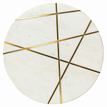 Кофейный столик с мраморной столешницей Sleeve варинант исполнения - 4 | Loft Concept в Твери