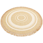 Ковер из комбинированного состава с узором The Cycle of Happiness варинант исполнения - 4 | Loft Concept в Твери