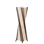 Торшер из перламутра на металлическом каркасе Indonesian Wave варинант исполнения - 3 | Loft Concept в Твери