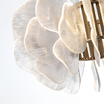 Люстра с декором в виде крупных рельефных лепестков 80 см Ethereal Bloom варинант исполнения - 6 | Loft Concept в Твери
