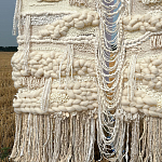 Вязанное панно для ресторана WINTER варинант исполнения - 1 | Loft Concept в Твери