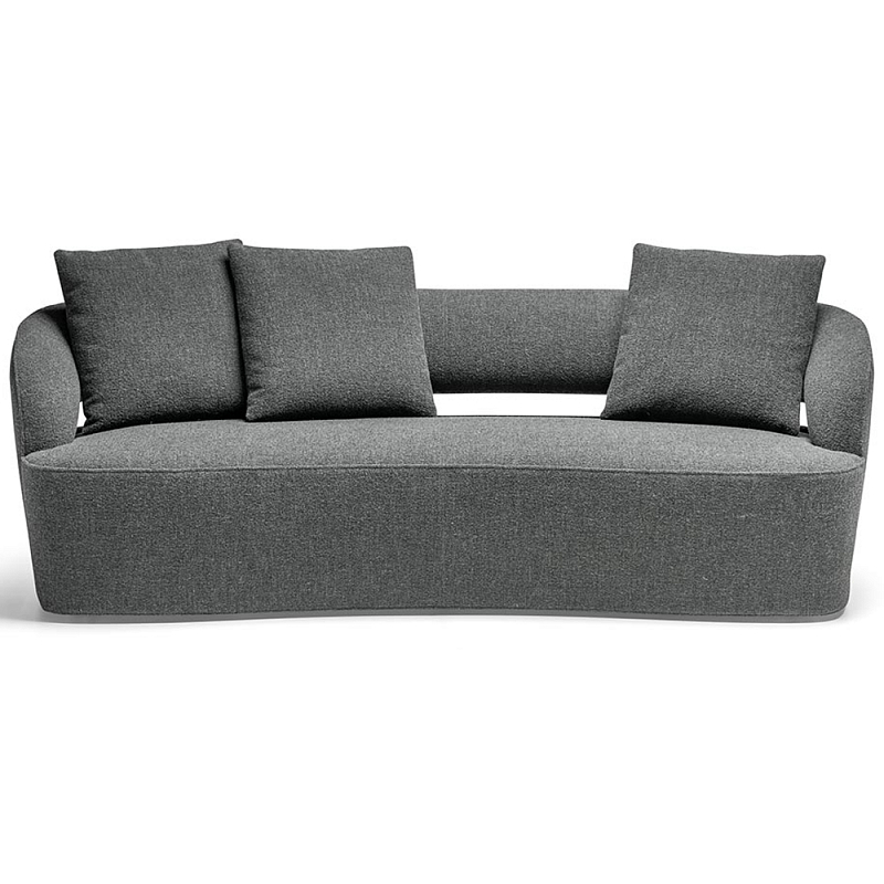 Дизайнерский диван LUCIO Sofa Серый Белый в Твери | Loft Concept 