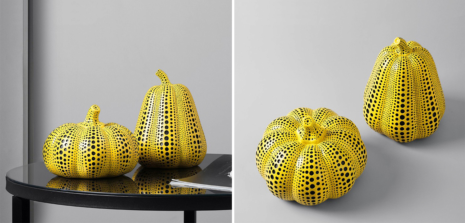 Статуэтка тыквы Kusama Yayoi I Статуэтка тыквы Kusama Yayoi I - Loft-Concept в Твери