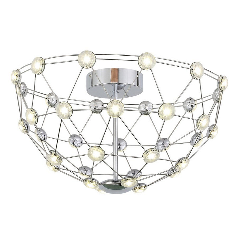 Потолочный светильник Fulleren Ceiling Lamp Хром Потолочный светильник Fulleren Ceiling Lamp Хром в Твери | Loft Concept