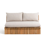 Двухместный диван для сада Acacia варинант исполнения - 2 | Loft Concept в Твери