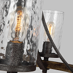 Люстра с цилиндрическим плафонами из толстого волнистого стекла в индустриальном стиле Feiss варинант исполнения - 17 | Loft Concept в Твери