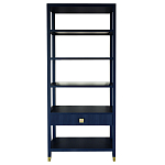 Стеллаж Elsa Dreams Blue со стеклянными полками и ящиком варинант исполнения - 7 | Loft Concept в Твери