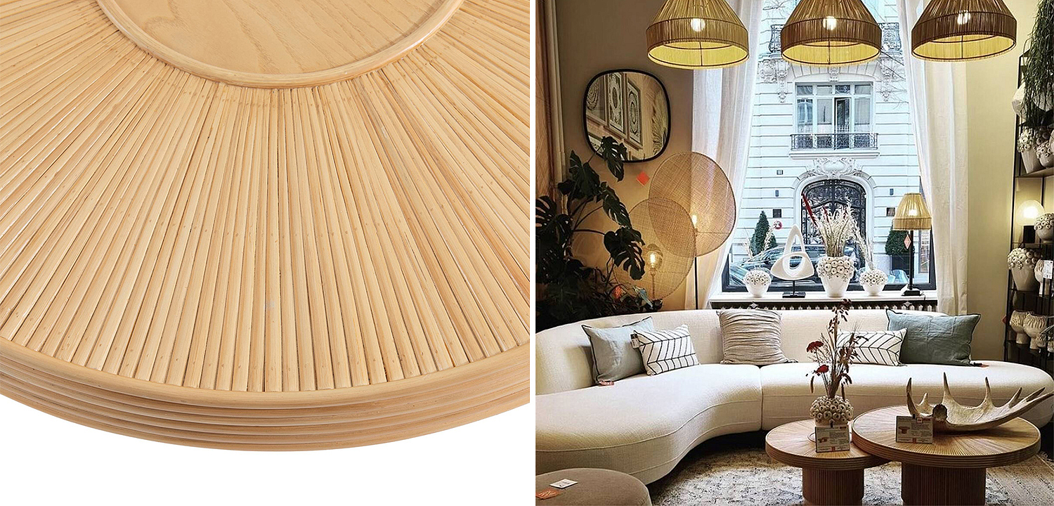 Кофейный стол Randi Wicker Coffee Table Кофейный стол Randi Wicker Coffee Table - Loft-Concept в Твери