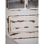 Зеркало-окно с эффектом старения в венецианском стиле Venetian White Mirror варинант исполнения - 4 | Loft Concept в Твери