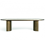 Дизайнерский рабочий стол из металла BLEVIO Table варинант исполнения - 9 | Loft Concept в Твери