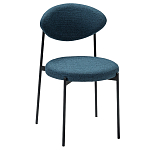 Стул металлический с мягкой спинкой и сиденьем Alfie Chair варинант исполнения - 2 | Loft Concept в Твери