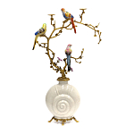 Подсвечник с декором из птиц на ветвях Birds of Paradise варинант исполнения - 2 | Loft Concept в Твери