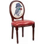 Стул French Owl with a rose варинант исполнения - 2 | Loft Concept в Твери
