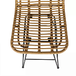 Стул барный с ротанговым плетением Half Bar Chair with Wicker без подлокотников варинант исполнения - 7 | Loft Concept в Твери