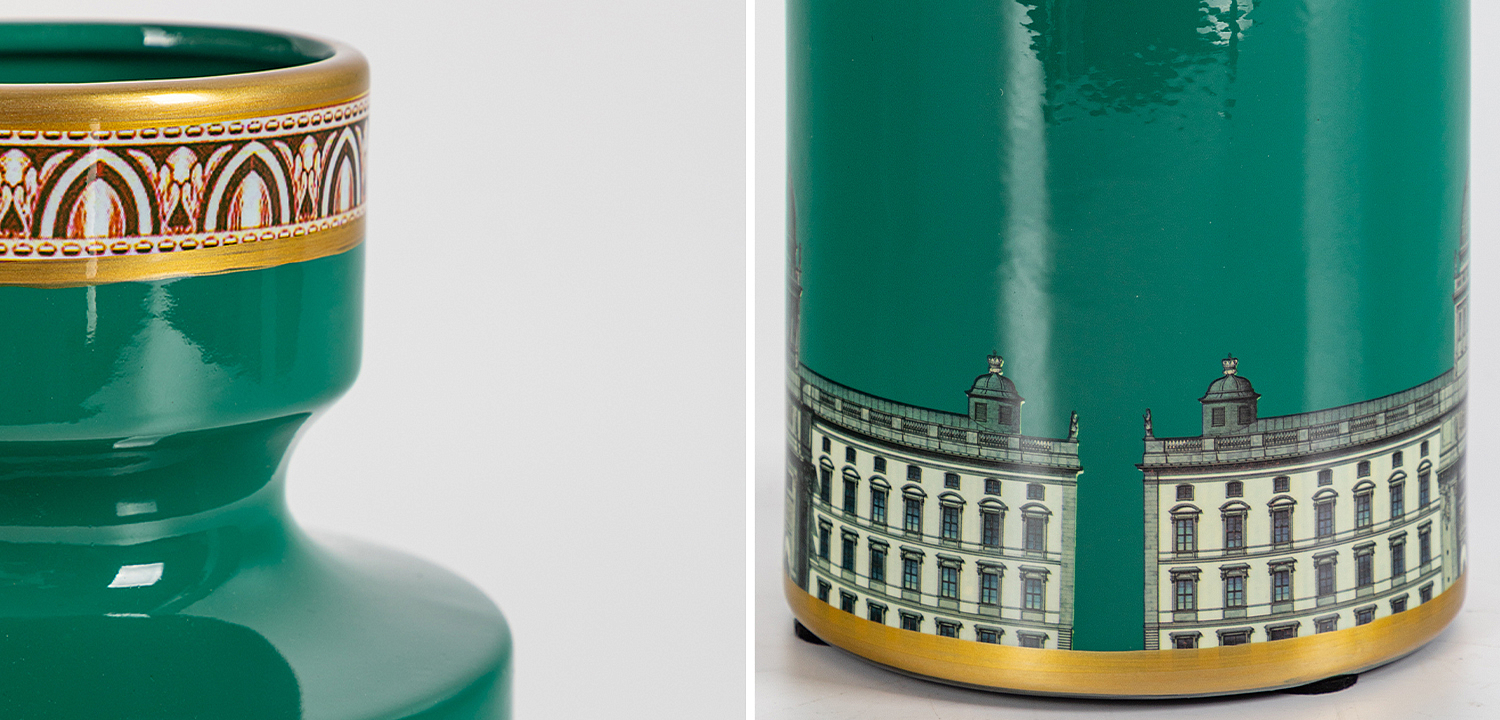 Ваза Old Town Green Vase Ваза Old Town Green Vase - Loft-Concept в Твери