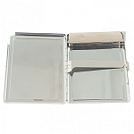 Портсигар на 10 сигарет с газовой зажигалкой из натурального камня Змеевик Светлый Stone Cigarettes Cases варинант исполнения - 7 | Loft Concept в Твери