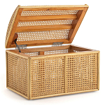 Сундук из ротанга Janvier Rattan Wicker Chest варинант исполнения - 2 | Loft Concept в Твери