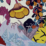 Homer Simpson in Paradise картина акрил на холсте варинант исполнения - 3 | Loft Concept в Твери